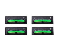 Ynusgeyx RV Level Bubble Graduated Scale Stick on Leveling System,High Visibility Bubble for,Trailer,Caravan & RV 4 Pack