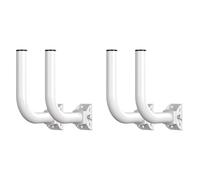 Ynusgeyx Universal Wireless Bridge Bracket Mount,Pole and Wall-Mounted Mount for Outdoor Ap Access Point Client Bridge Cpe,4-Pack