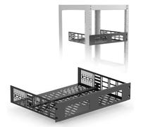 ynVISION.DESIGN 2U Rack Shelf for WiiM Amp, Amp Pro, Vibelink Amp
