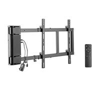 ynVISION.DESIGN Motorized Swing Out Wall Mount Bracket for 32" - 75" TV with Remote Control | Swivels Up to 90 Degrees | Compatible w/Samsung, LG, or Universal Remote (Pack of 1)