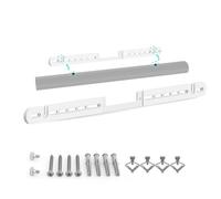 ynVISION.DESIGN Soundbar Wall Mount Compatible with Sonos Arc & Arc Ultra - Pro One-Piece Design, No Assembly Required, Hardware for All Surfaces and Mounting Template Included, Hidden Under-TV Mount