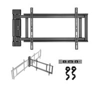 ynVISION.DESIGN Swing Wall Mount Bracket for 32"-75" TVs | Hinged | Swings Open up to 180 Degrees with 1 Finger for Easy Television Service (Pack of 1)
