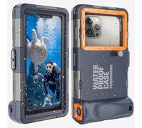 YNVYFI Underwater Snorkeling Diving Phone Case for Phone 16/15/14/13/ Pro Max/XR/XS/X Galaxy S25/S24/S23.(50ft/15m) Professional Scuba Dive Waterproof Case Underwater Photo Video