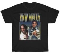 YNW Melly Tshirts YNW Melly Shirts YNW Melly Tee Trendy Tshirts 3XL Black