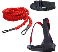 YNXing Load Strength Training Set Explosive Power Training Resistance Rope Enhance Strength Speed and Muscle … (3m Kit)
