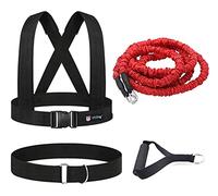 YNXing Resistance Training Rope Explosive Force Bounce Physical Training Resistance Rope Improving Speed, Stamina and Strength