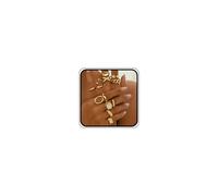 YNZGYBY Chunky Gold Stacking Midi Rings Set for Women Dainty Non Tarnish Stackable Dome Joint Statement Knuckle Ring Trendy Stacked Geometric Finger Jewelry Pack