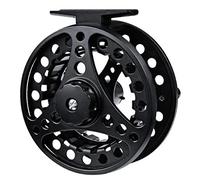 YNZUNMY Fly Fishing Reel, Fly Reel 3/4 5/6 7/8 Aluminum AlloyManualLightweight 2+1BB Bearing Fly Fishing Reel HandSpinning WheelFly Fishing Reel Fishing Accessory(Black 5 6)