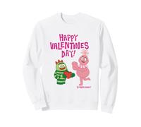 Yo Gabba Gabba! Brobee Foofa Valentine's Day Sweatshirt