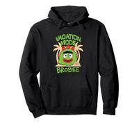 Yo Gabba Gabba! Brobee Tropical Vacation Mode Pullover Hoodie