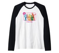 Yo Gabba Gabba! Characters Group Hug Raglan Baseball Tee