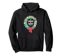 Yo Gabba Gabba! Christmas Is Awesome Wreath Pullover Hoodie