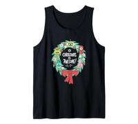 Yo Gabba Gabba! Christmas is Awesome Wreath Tank Top