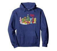 Yo Gabba Gabba! Christmas Tree Gifts Character Lineup Pullover Hoodie