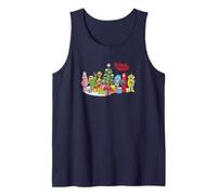 Yo Gabba Gabba! Christmas Tree Gifts Character Lineup Tank Top