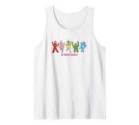Yo Gabba Gabba! Dancing Characters Lineup Tank Top