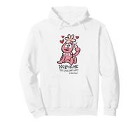 Yo Gabba Gabba! Foofa Hearts Valentine's Day Pullover Hoodie