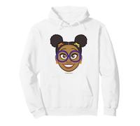 Yo Gabba Gabba! Girl With Purple Glasses Character Big Face Pullover Hoodie