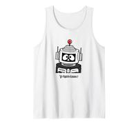 Yo Gabba Gabba! Plex Robot Big Face Tank Top