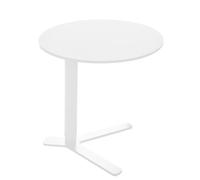 Yo height-adjustable side table La Palma White - T80