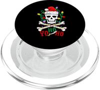 Yo s Ho Pirate Boat Cruise Xmas Skull Crossbones Christmas PopSockets PopGrip for MagSafe
