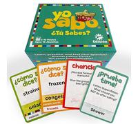 Yo Sabo: Edition 2 - Family Friendly Bilingual Card Game - More Cards, More Game Time - Learn Spanish with Cómo Se Dice, Trivia, & Hilarious Challenge Cards - 198 Cards