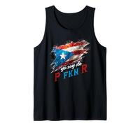 Yo Soy De PFKNR Puerto Rico Tank Top