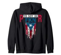 Yo Soy De PFKNR Puerto Rico Zip Hoodie