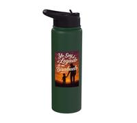 Yo Soy el Legado de mi Bisabuelo Atardecer Stainless Steel Insulated Water Bottle