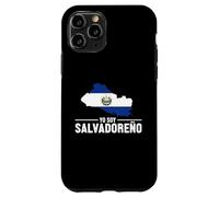 Yo Soy Salvadoreño El Salvador Flag Map Case for iPhone 11 Pro