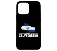 Yo Soy Salvadoreño El Salvador Flag Map Case for iPhone 13 Pro Max