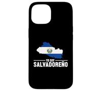 Yo Soy Salvadoreño El Salvador Flag Map Case for iPhone 15