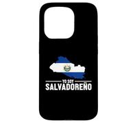 Yo Soy Salvadoreño El Salvador Flag Map Case for iPhone 15 Pro