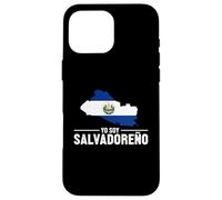 Yo Soy Salvadoreño El Salvador Flag Map Case for iPhone 16 Pro Max