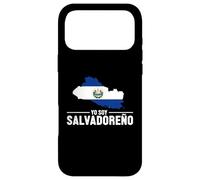 Yo Soy Salvadoreño El Salvador Flag Map Case for iPhone 17 Pro Max