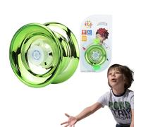 Yo Yo Ball,Alloy Yoyo Toy Responsive Yoyo - Strong Resistant Trick Responsive for Birthday Gift Kindergarten Early Education Toys