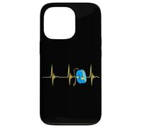 Yo-Yo Heartbeat EKG Pulse Yoyo Player Old Games Yoyo Lover Case for iPhone 13 Pro