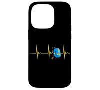 Yo-Yo Heartbeat EKG Pulse Yoyo Player Old Games Yoyo Lover Case for iPhone 14 Pro