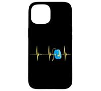 Yo-Yo Heartbeat EKG Pulse Yoyo Player Old Games Yoyo Lover Case for iPhone 15