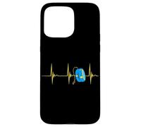 Yo-Yo Heartbeat EKG Pulse Yoyo Player Old Games Yoyo Lover Case for iPhone 15 Pro Max