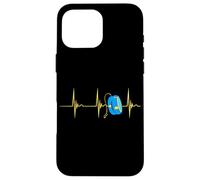 Yo-Yo Heartbeat EKG Pulse Yoyo Player Old Games Yoyo Lover Case for iPhone 16 Pro Max