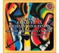 YO-YO MA/AX/STOLTZMAN/BEETHOVEN/BRAHMS: TRIOS FOR PIANO CLARINET & CELLO - CD