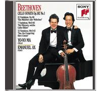 Yo-Yo Ma Beethoven: Cello Sonata No.4; Variations (CD) (US IMPORT)