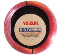 Yo-Zuri 30-Yard HD Fluorocarbon Leader Line, Pink, 100-Pound