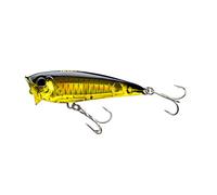 Yo-Zuri 3D Inshore Popper Floating Lure, 2 3/4", Gold Black