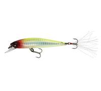 Yo-Zuri 3DB Jerkbait Suspending Lure, Prism Ghost Shad, 3 1/2-Inch