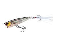 Yo-Zuri 3DB Popper Floating Lure, Prism Silver Black, 3-Inch