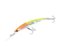 Yo-Zuri Crystal 3D Minnow Deep Diver Jointed Lure, Orange Yellow, 5-1/4-Inch
