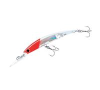 Yo-Zuri Crystal 3D Minnow Deep Diver Jointed Lure, Red Head, 5-1/4-Inch