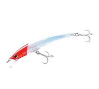 Yo-Zuri Crystal 3D Minnow Magnum Lure, Red Head, 6-1/2-Inch